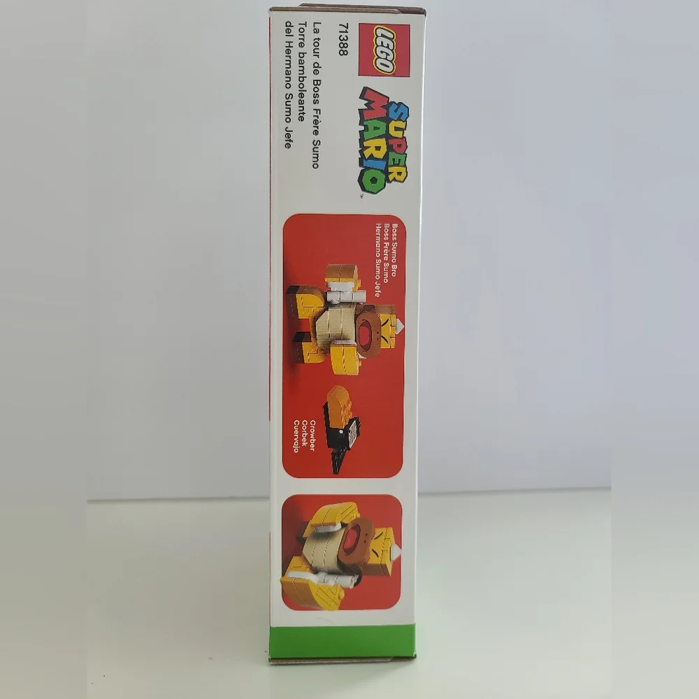 Super Mario Boss Sumo Bro Topple Tower Expansion Set Lego 71388